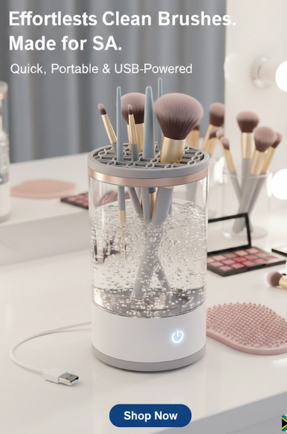Portable Electric Makeup Brush Cleaner